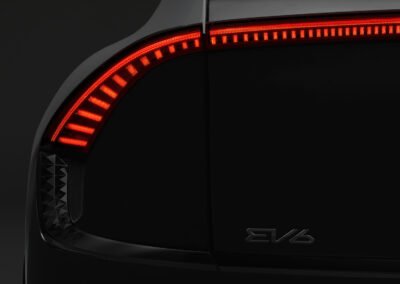 Der neue KIA EV6 - Rückleuchten